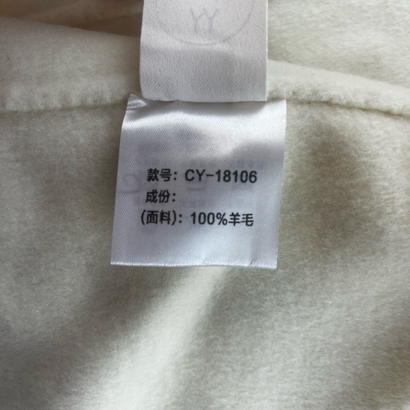 Timeless 100% Wool Trench Coat S68-7 - Picture 4 of 6